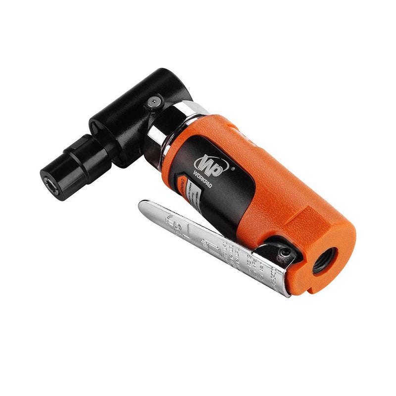 WP WORKPAD WORKPAD Mini Air Angle Die Grinderï¼Œ20000 RPM, Mini Pneumatic Tools, Equipped with 1/4-inch, 1/8-inch collets and 2 wrenches - Image 3